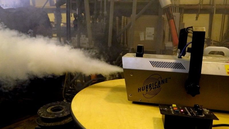 Renting smoke machine for shows