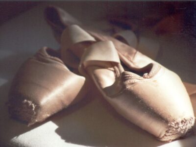 Used but still good pointe shoes