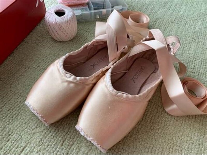 Pointe shoes for training