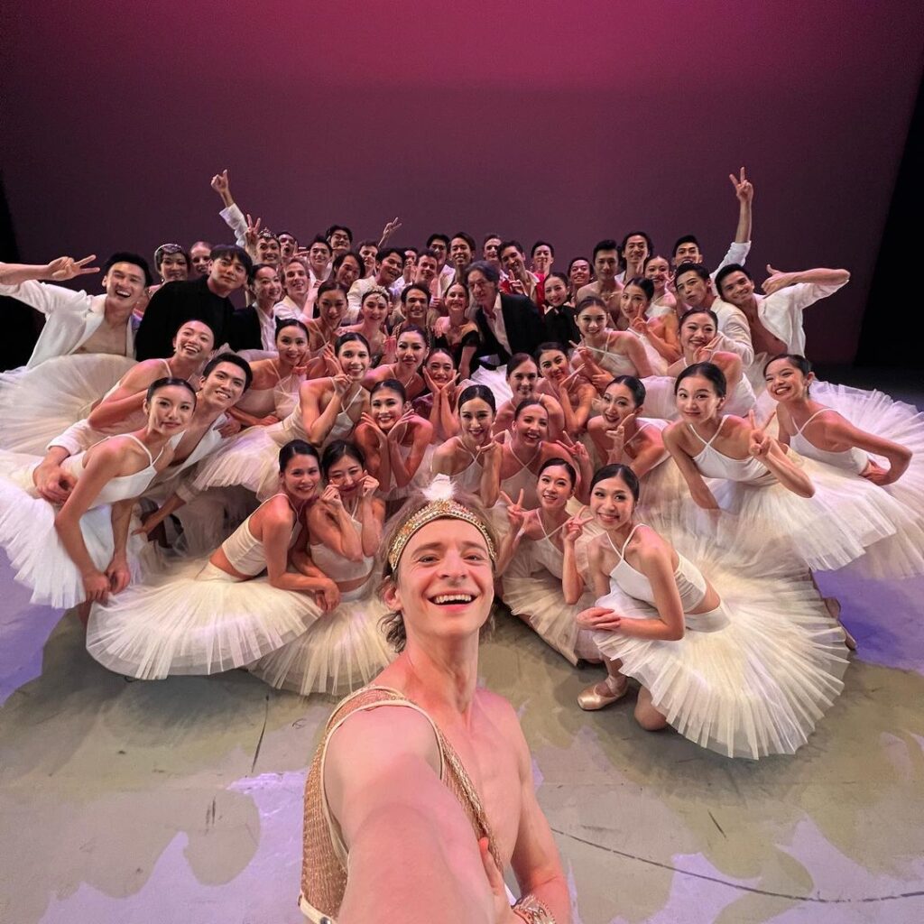 daniil simkin at the hong kong ballet